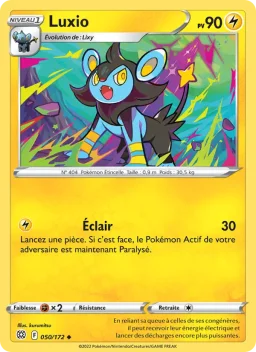 Carte Pokemon Luxio #050