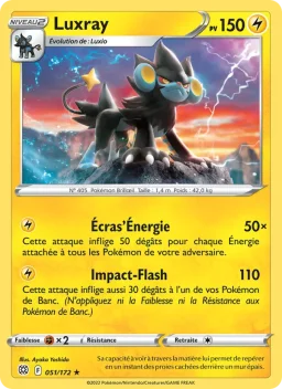Carte Pokemon Luxray #051
