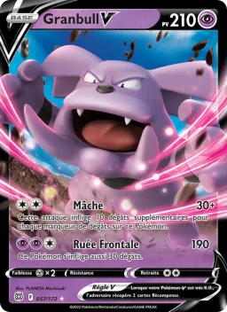 Carte Pokemon Granbull V #057