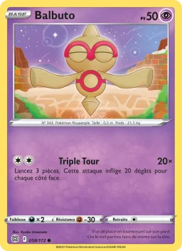 Carte Pokemon Balbuto #058