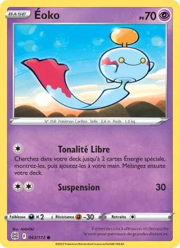Carte Pokemon Éoko #063