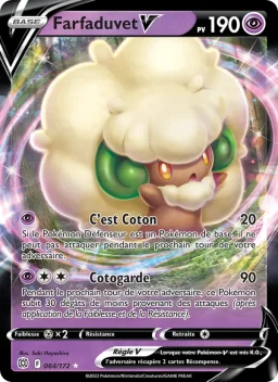 Carte Pokemon Farfaduvet V #064