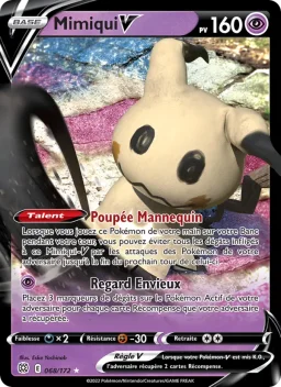 Carte Pokemon Mimiqui V #068