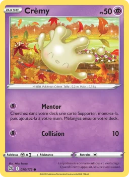 Carte Pokemon Crèmy #070