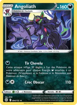 Carte Pokemon Angoliath #094
