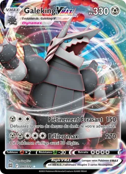 Carte Pokemon Galeking VMAX #097
