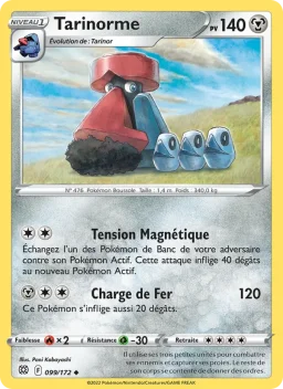 Carte Pokemon Tarinorme #099