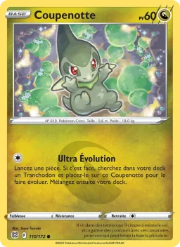 Carte Pokemon Coupenotte #110