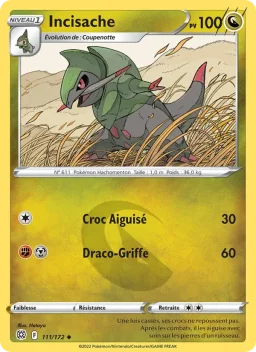 Carte Pokemon Incisache #111