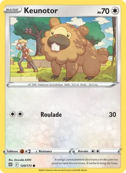 Carte Pokemon Keunotor #120