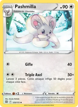 Carte Pokemon Pashmilla #125