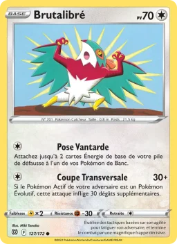 Carte Pokemon Brutalibré #127