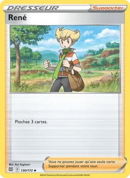 Carte Pokemon René #130