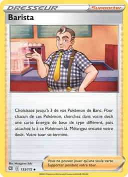 Carte Pokemon Barista #133
