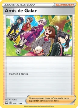 Carte Pokemon Amis de Galar #140