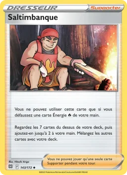 Carte Pokemon Saltimbanque #143