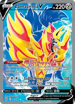 Carte Pokemon Zamazenta V #163