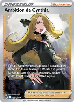 Carte Pokemon Ambition de Cynthia #169