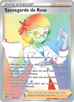 Carte Pokemon Sauvegarde de Rose #180