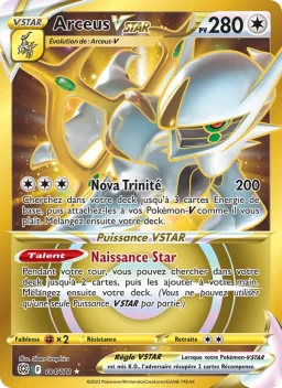 Carte Pokemon Arceus VSTAR #184