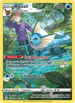 Carte Pokemon Aquali #TG02