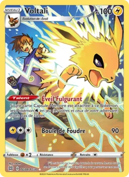 Carte Pokemon Voltali #TG04