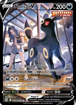 Carte Pokemon Noctali V #TG22