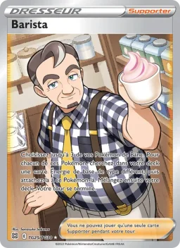 Carte Pokemon Barista #TG25